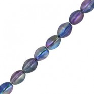 Czech Pinch beads kralen 5x3mm Crystal magic blue 00030/95100